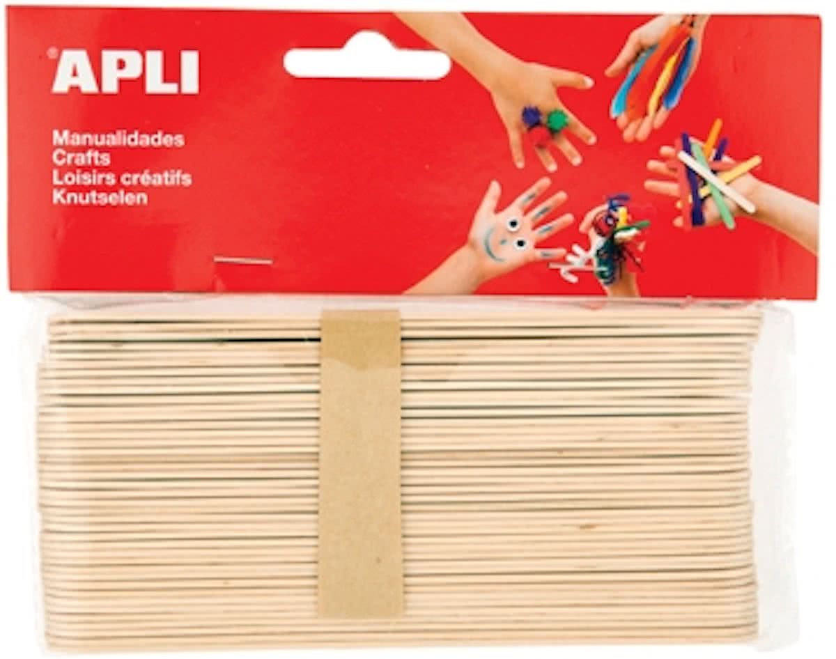 Apli Kids houten sticks XXL 40 stuks