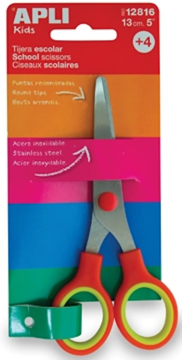 ApliKids schoolschaar rood 13 cm