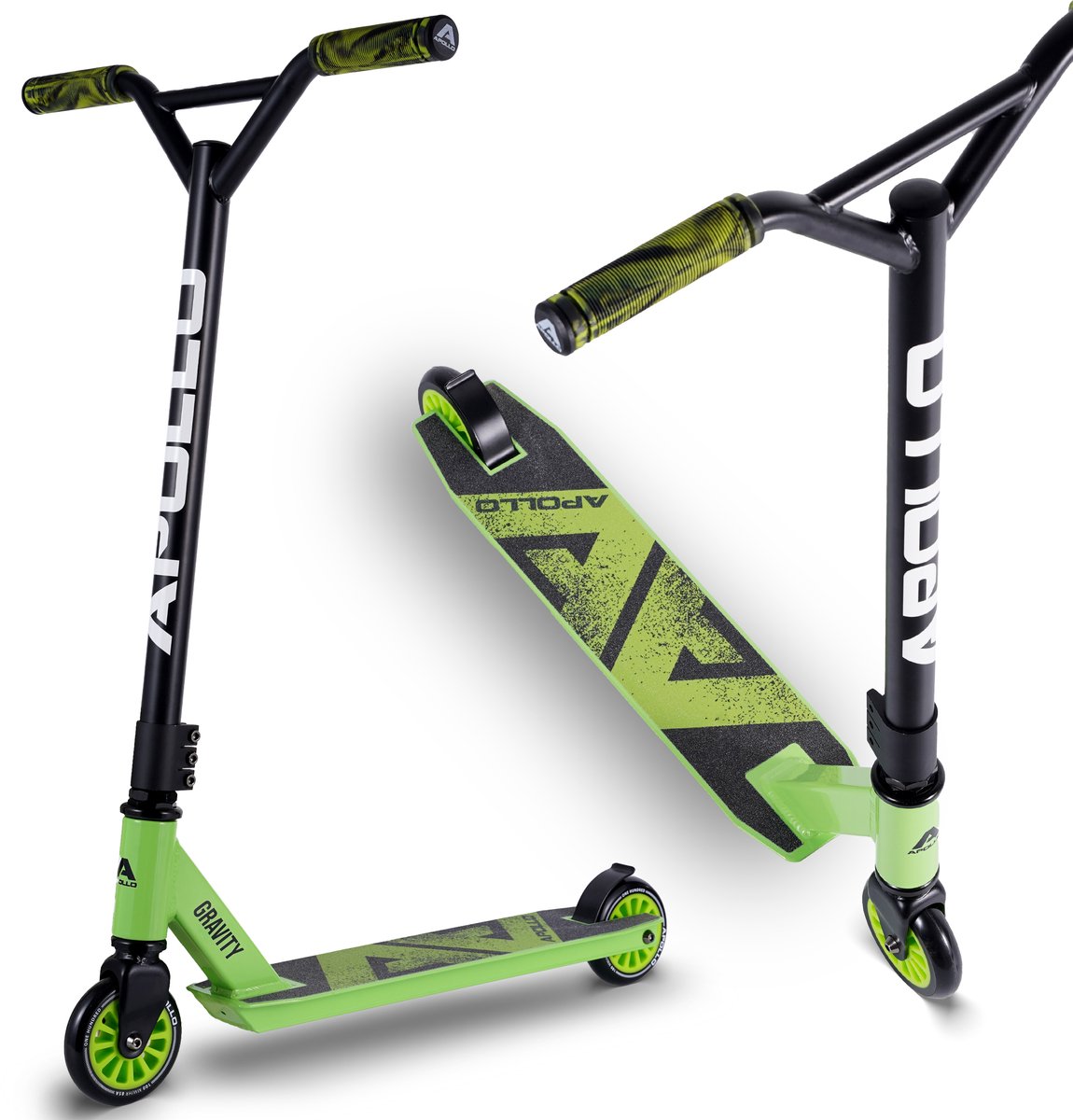 Apollo Stunt Scooter Gravity - Leuke step voor kinderen en tieners, kinderstep, trickstep voor jongens en meisjes vanaf 6 jaar, stuntstep ook geschikt voor beginners, stijlvolle stuntstep voor kinderen