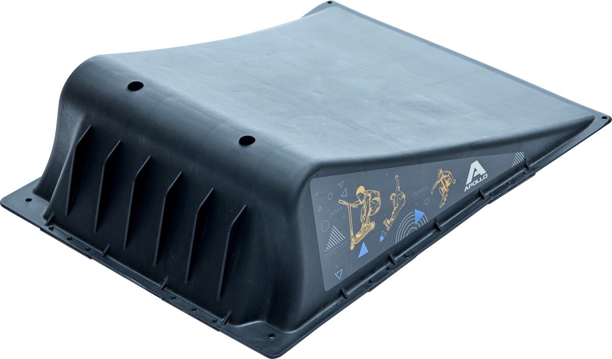Skate Ramp - Skaterramp voor scooters - skateboards - 1-delige buitenramp van  