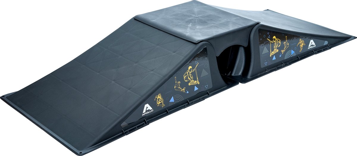 Skate Ramp - Skaterramp voor scooters - skateboards - 3-delige buitenramp van  