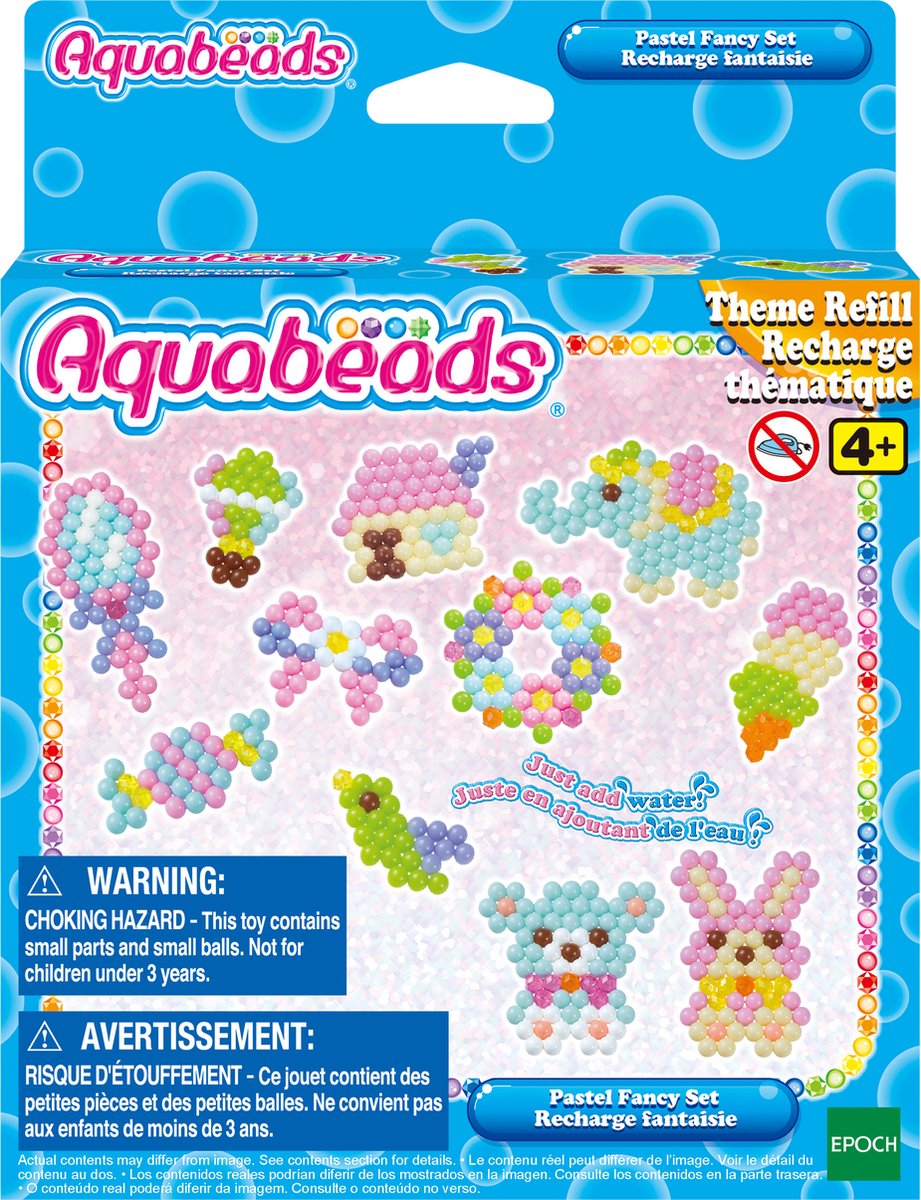 Aquabeads 31504 Thema navulling pastel fantasieset