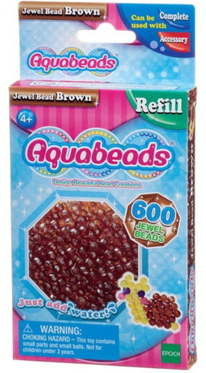 Aquabeads Bruine Juweelparels- Hobbypakket