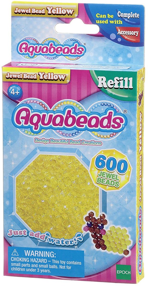 Aquabeads Gele Juweelparels- Hobbypakket
