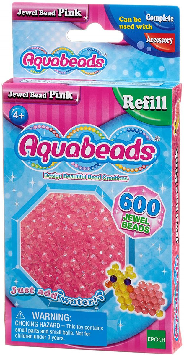 Aquabeads Roze Juweelparels - Hobbypakket