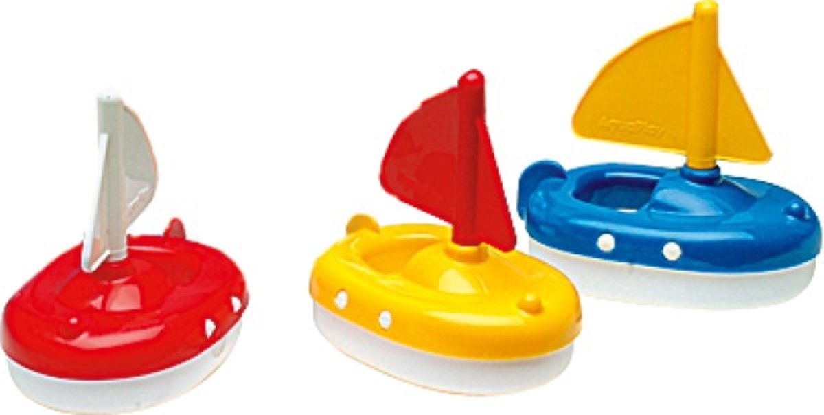 Aquaplay Zeilbootjes set van drie