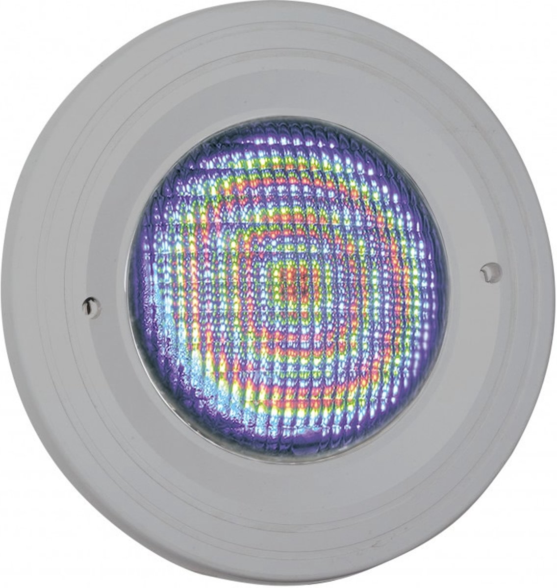 Zwembadlamp LED (kleur) + inbouwset Aquareva grijs