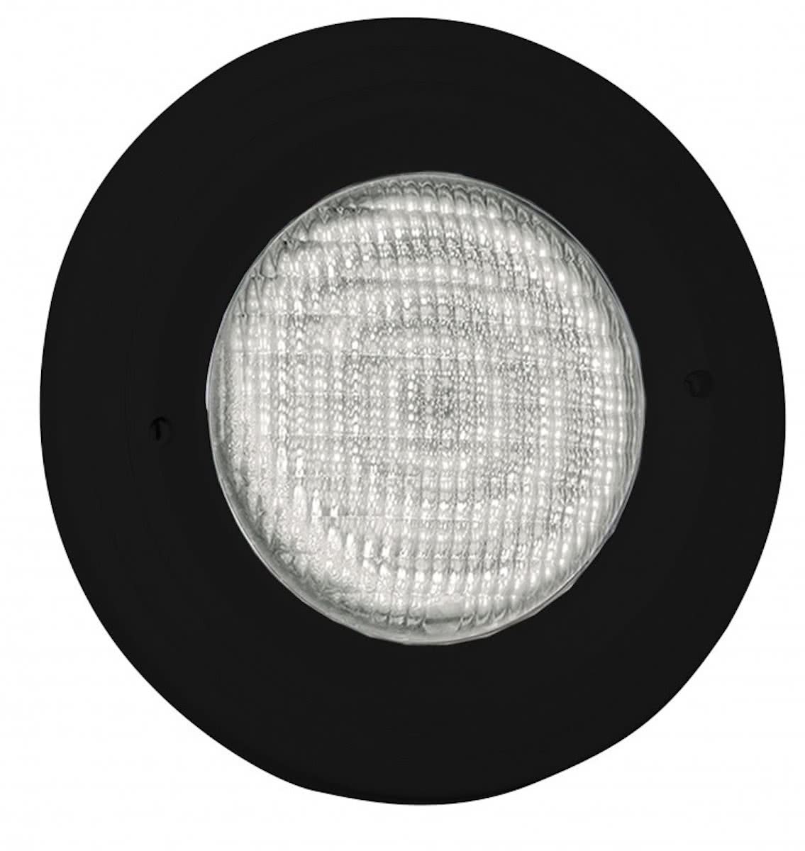 Zwembadlamp LED (wit) + inbouwset Aquareva zwart