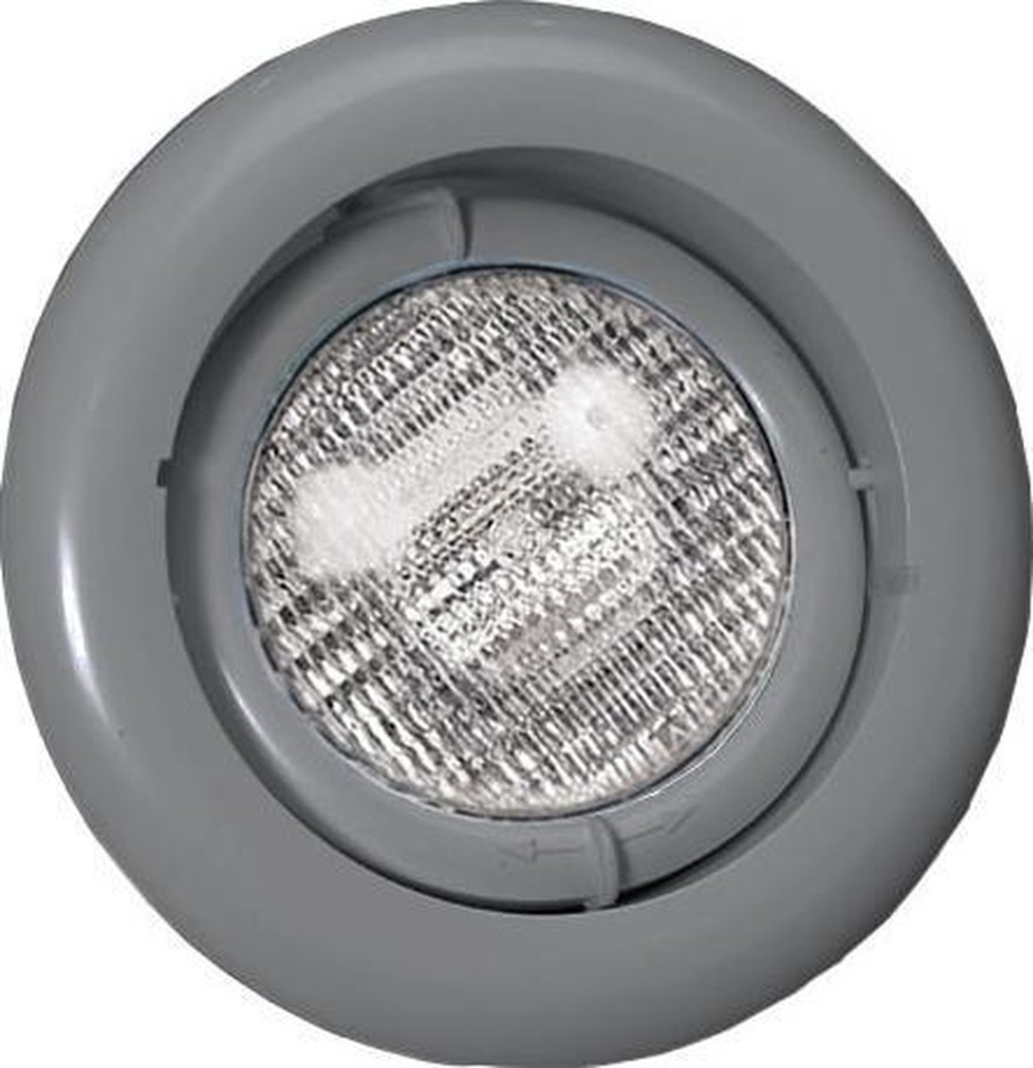 Zwembadlamp richtbaar 300W + inbouwset Aquareva antraciet grijs