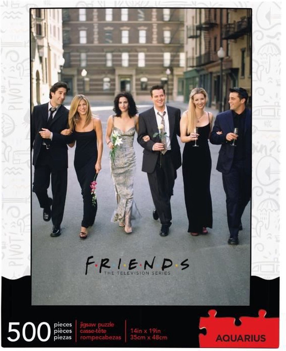 AQUARIUS Puzzel 500 stukjes Vrienden Bruiloft - 62172