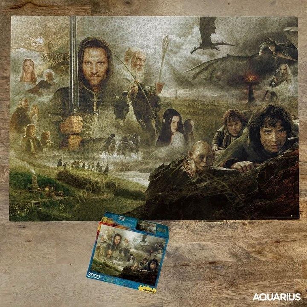 Aquarius THE LORD OF THE RINGS - Puzzle 3000P