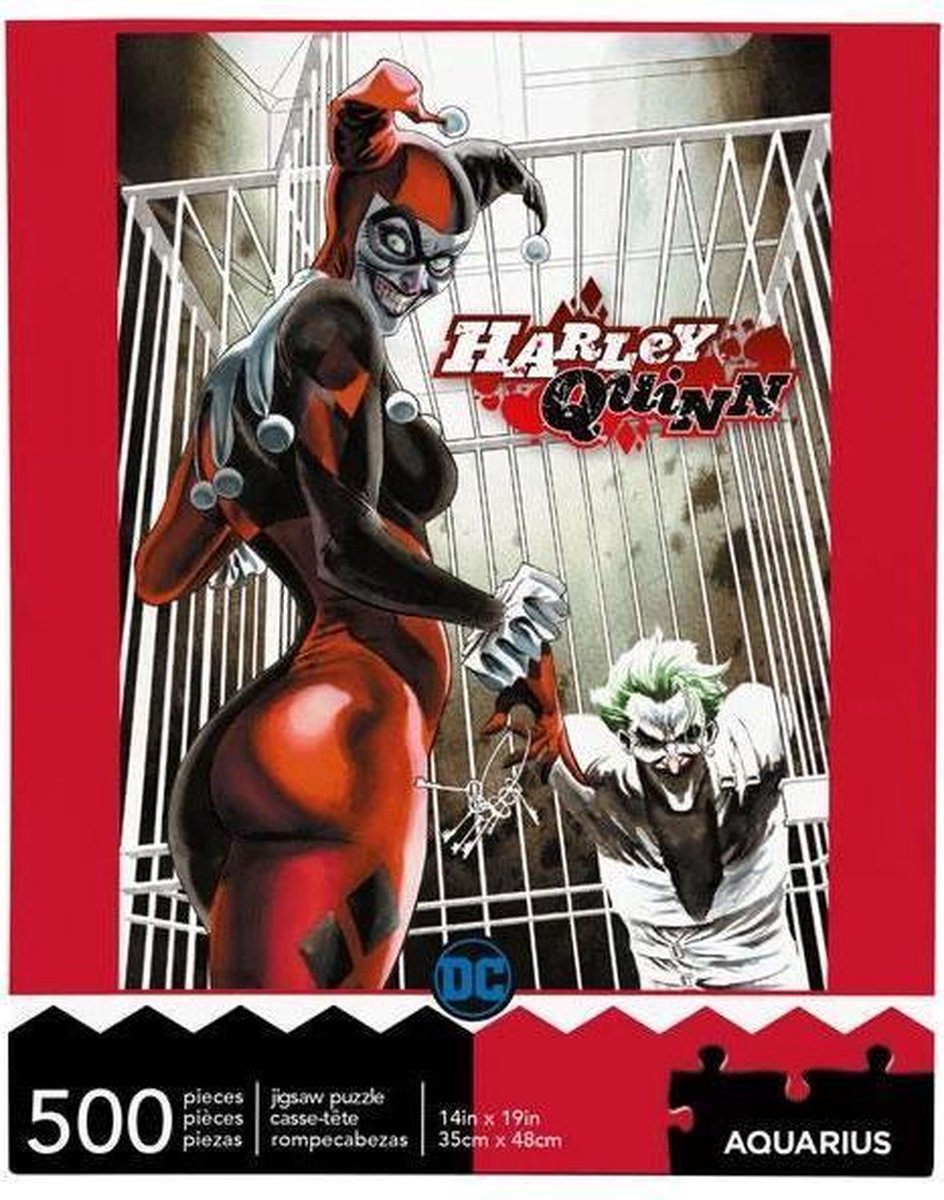 DC COMICS - Harley Quinn & Joker - Puzzle 500P 35x48cm