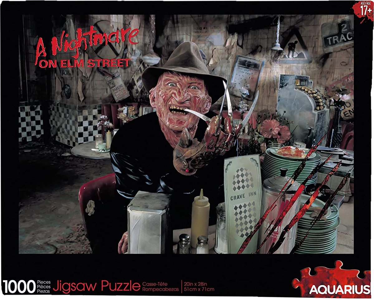 Freddy Krueger  Puzzel 1000 stukjes