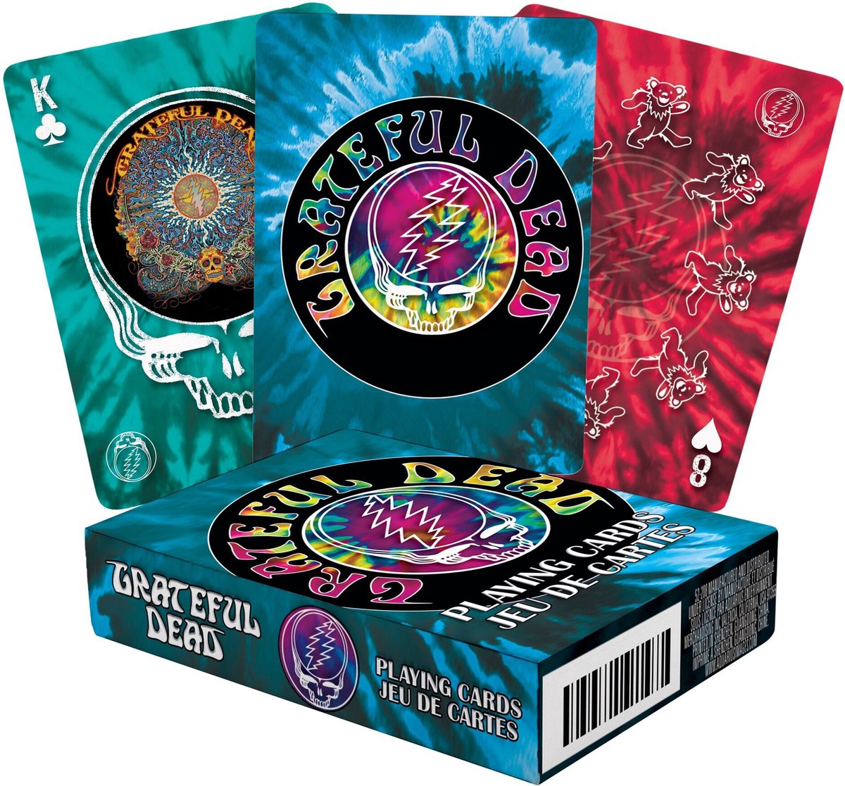 Grateful Dead Playing Cards (Tye Dye)