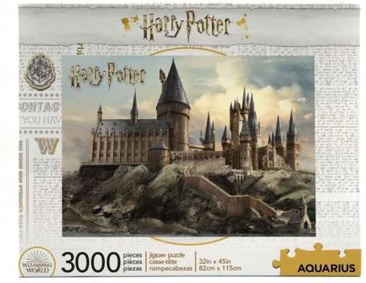 HARRY POTTER - Hogwarts - Puzzle 3000P