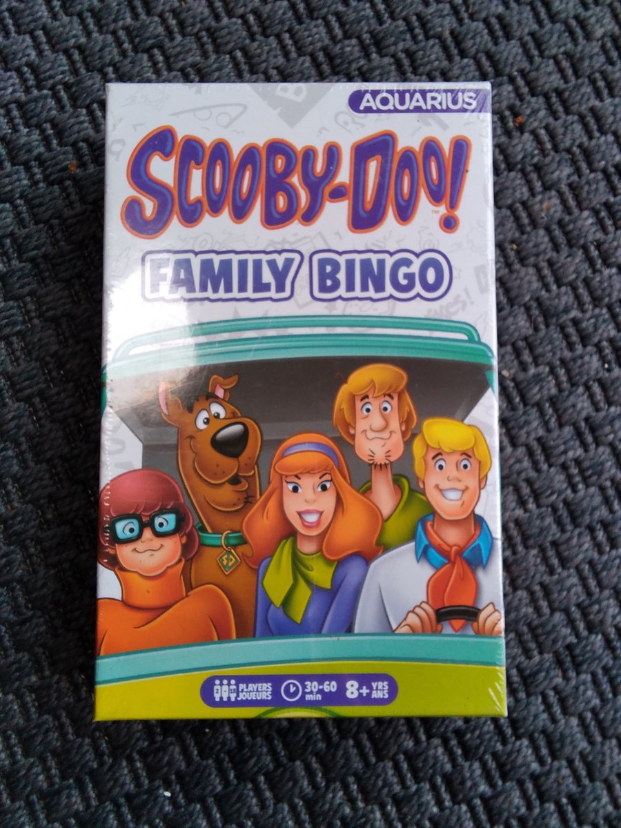 Scooby-Doo Board Game Family Bingo *Engelse Versie*