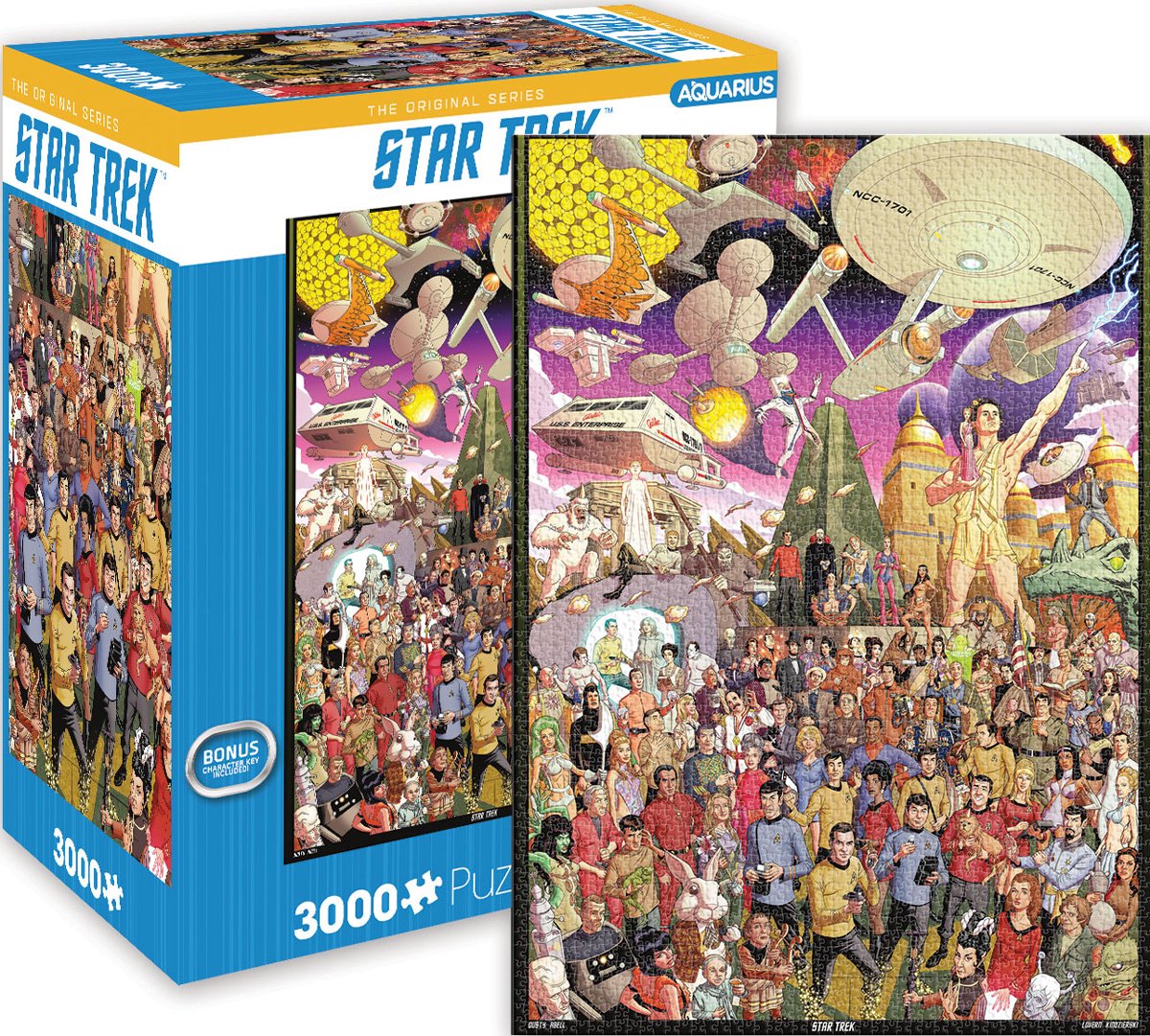 Star Trek OS  Puzzel 3000 Stukjes