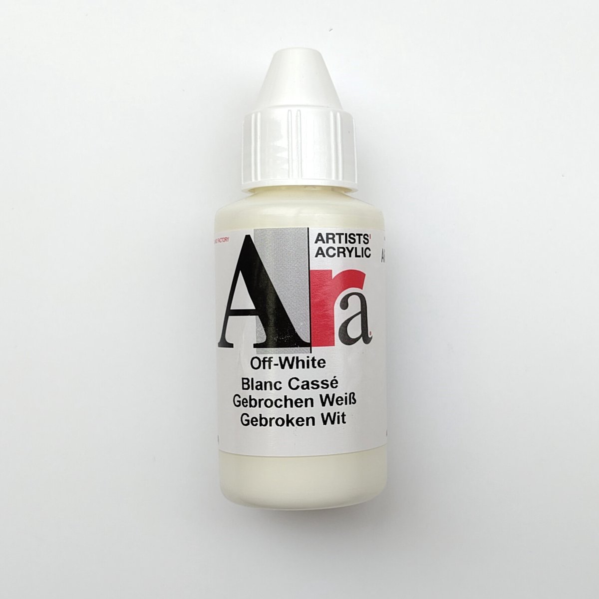 Acrylverf Ara 100ml - Gebroken Wit - A6