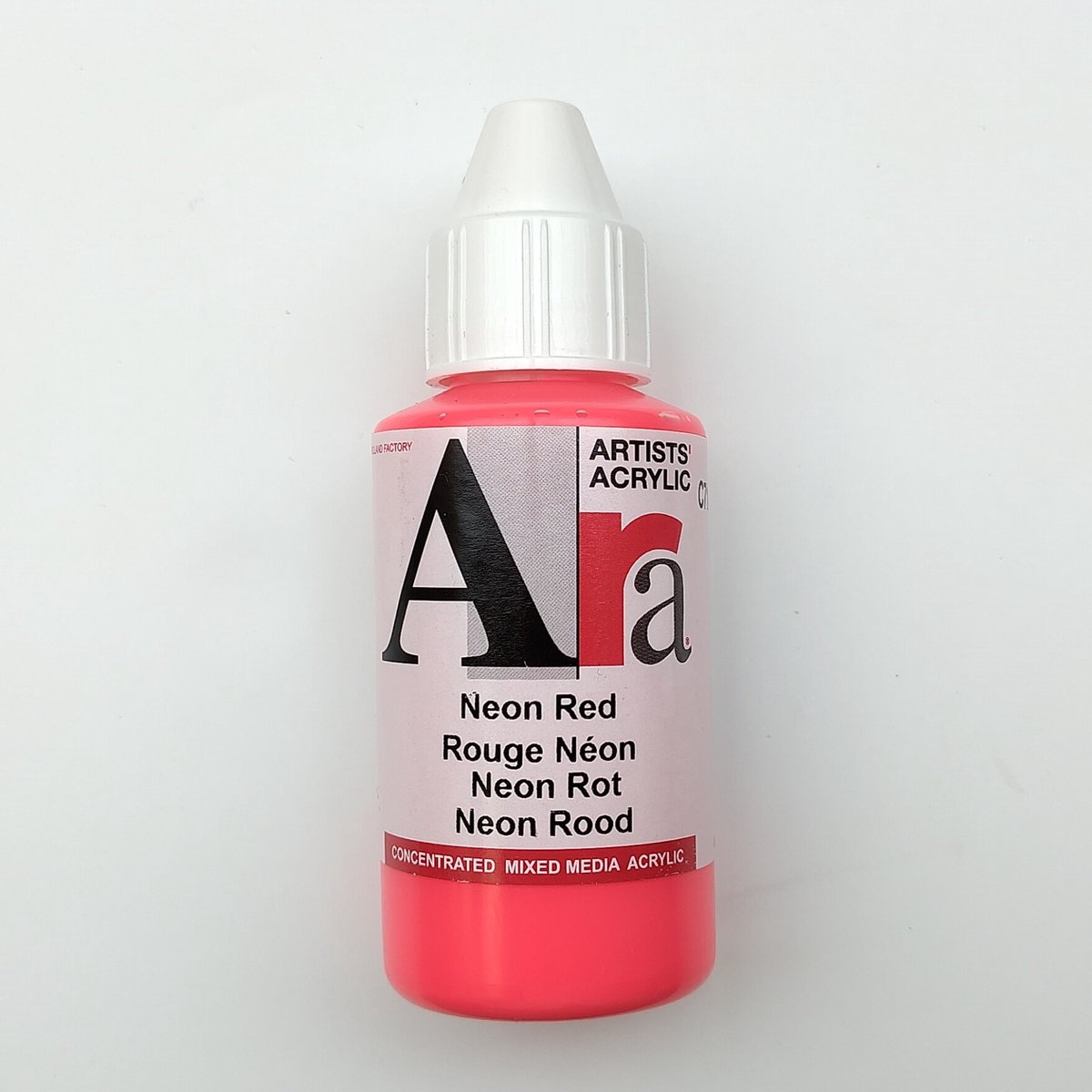 Acrylverf Ara 100ml - Neon Rood - C710