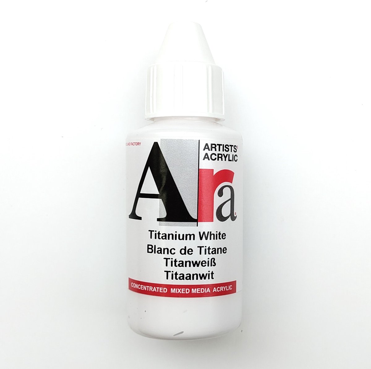 Acrylverf Ara 100ml - Titaanwit - A1
