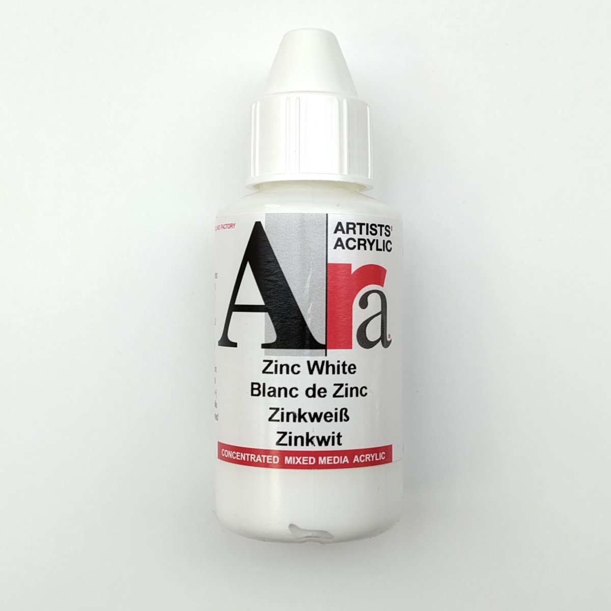 Acrylverf Ara 100ml - Zinkwit - A2