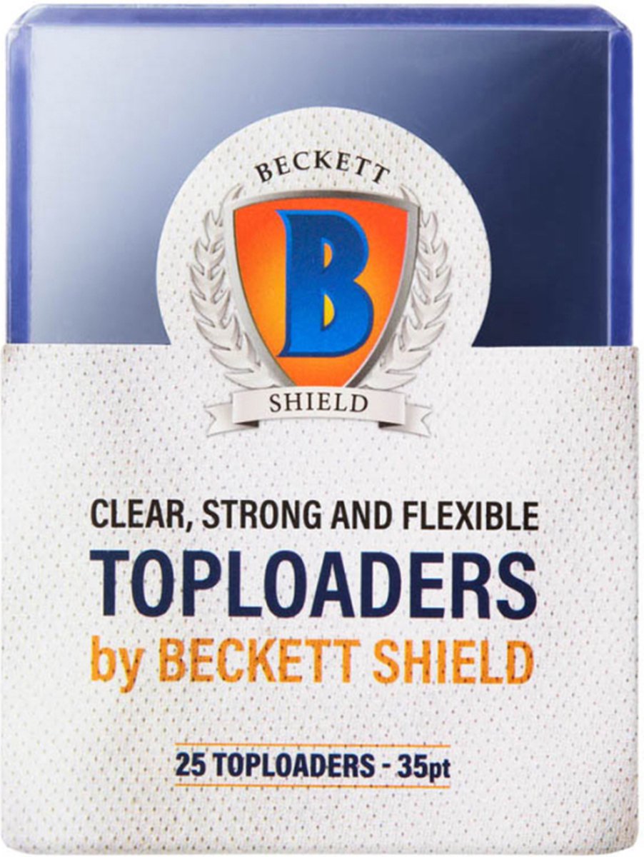 Beckett Shield Card Sleeves Toploader 35pt