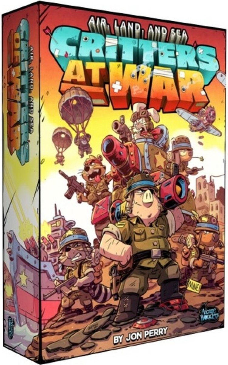 Air, Land, and Sea: Critters at War - Bordspel