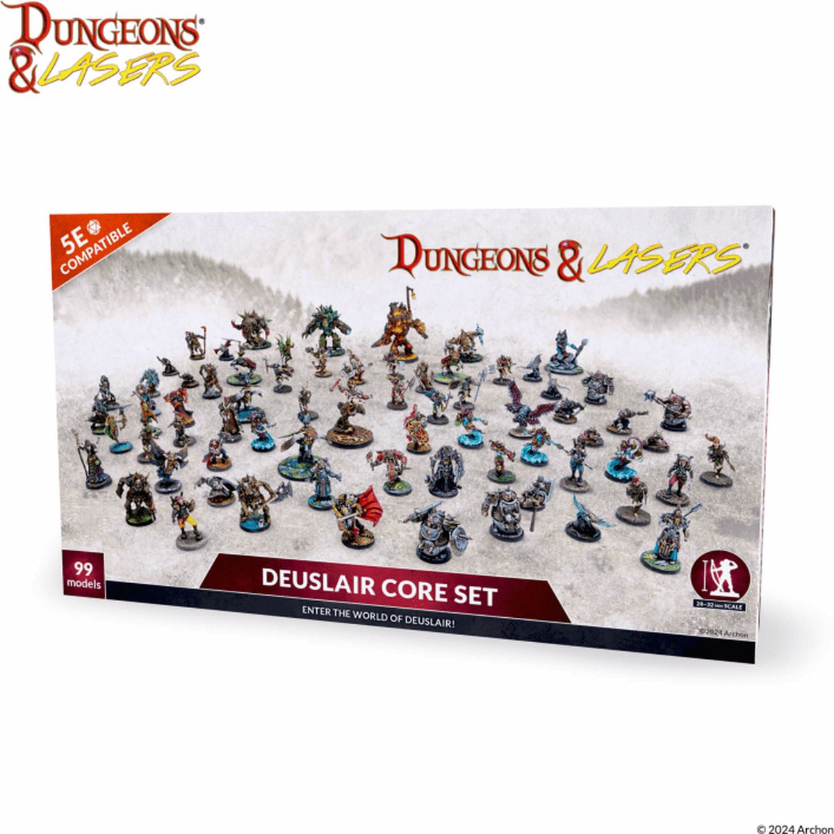 Dungeons & Lasers Deuslair Core Set