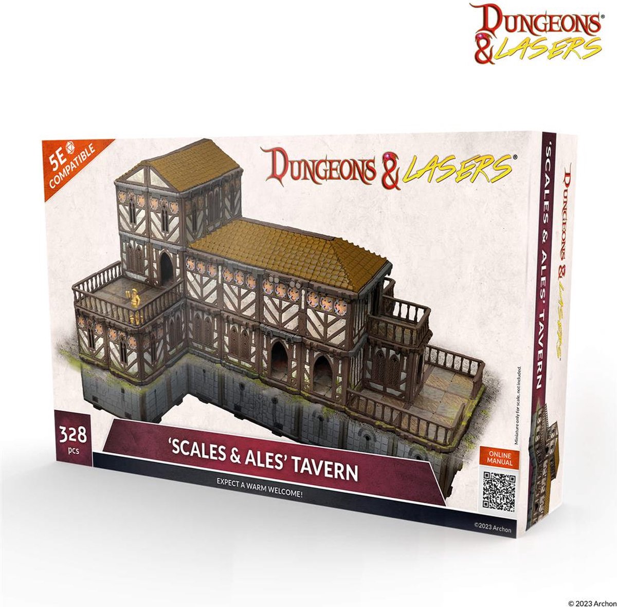 Archon Studios Dungeons & Lasers Scales & Ales Tavern - Modulair RPG terrein