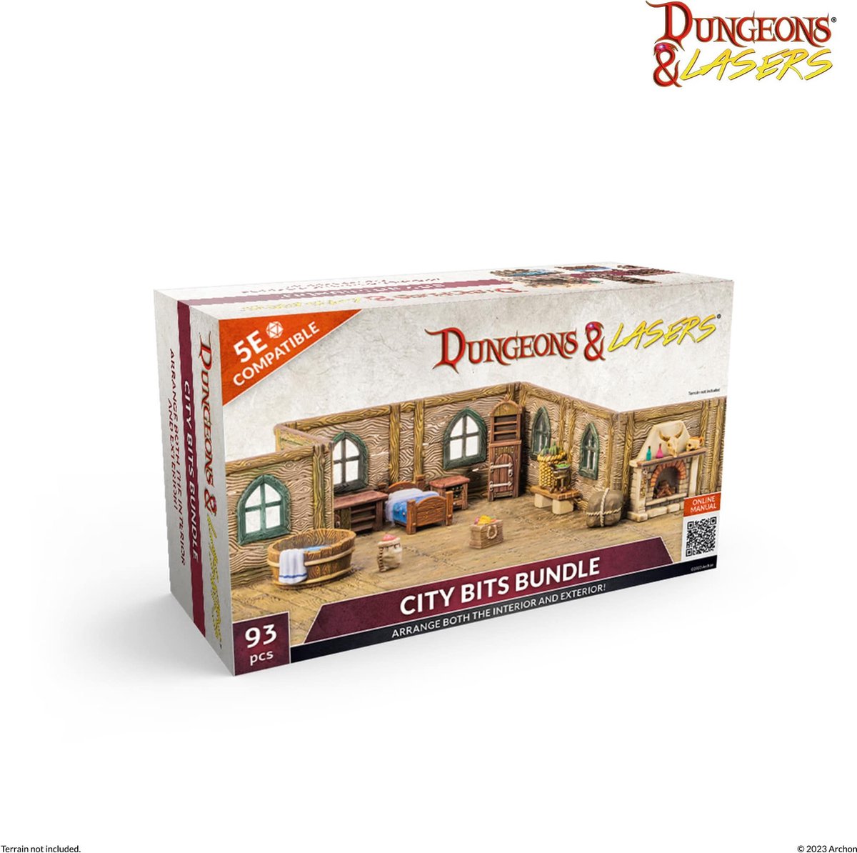 Dungeons and Lasers - City Bits Bundle