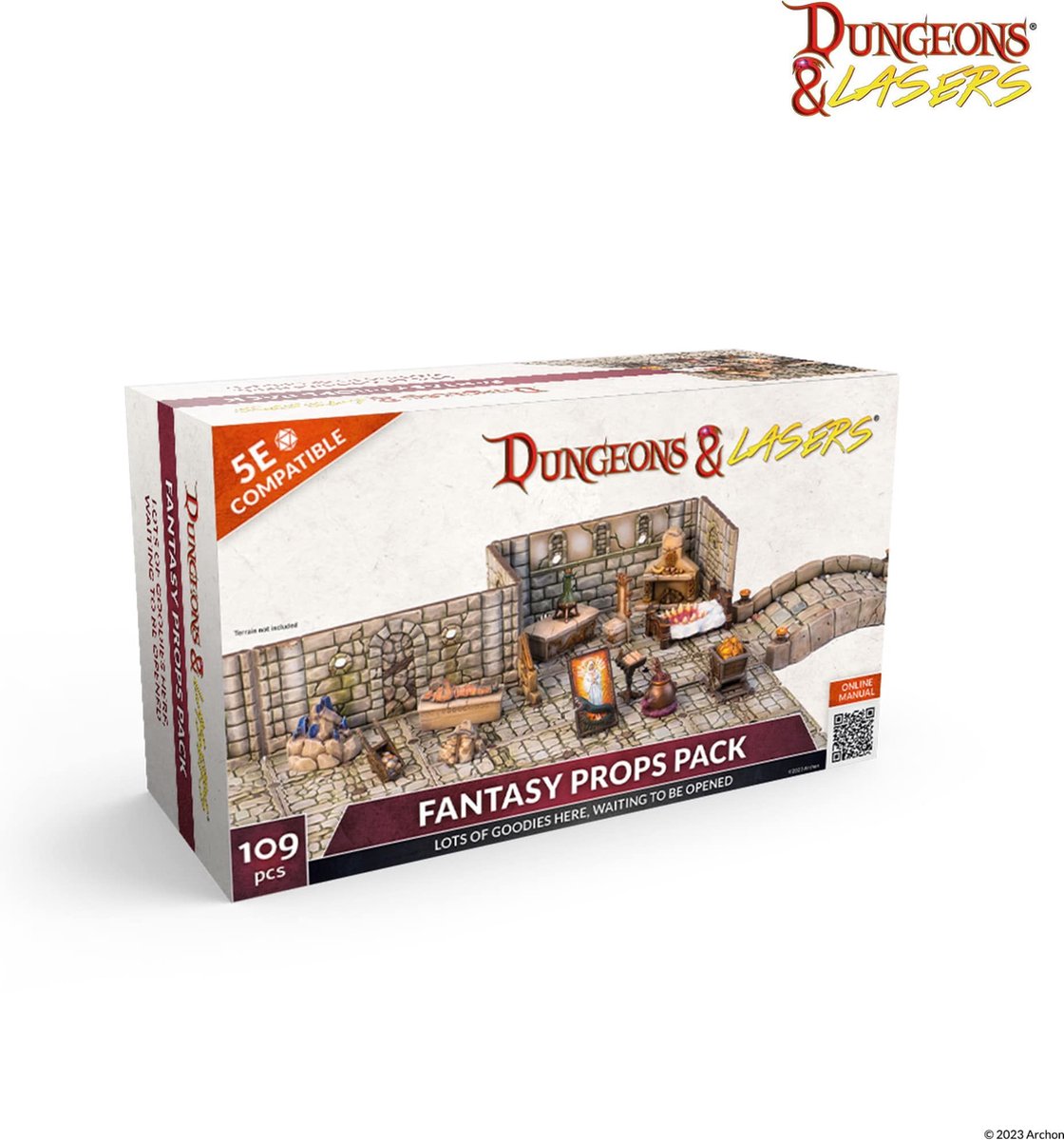 Dungeons and Lasers - Fantasy Props Pack