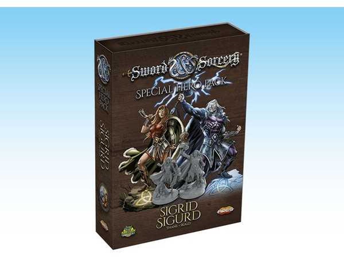 Sword & Sorcery: Ancient Chronicles Sigrid/Sigurd (Thane/Skald) Hero Pack