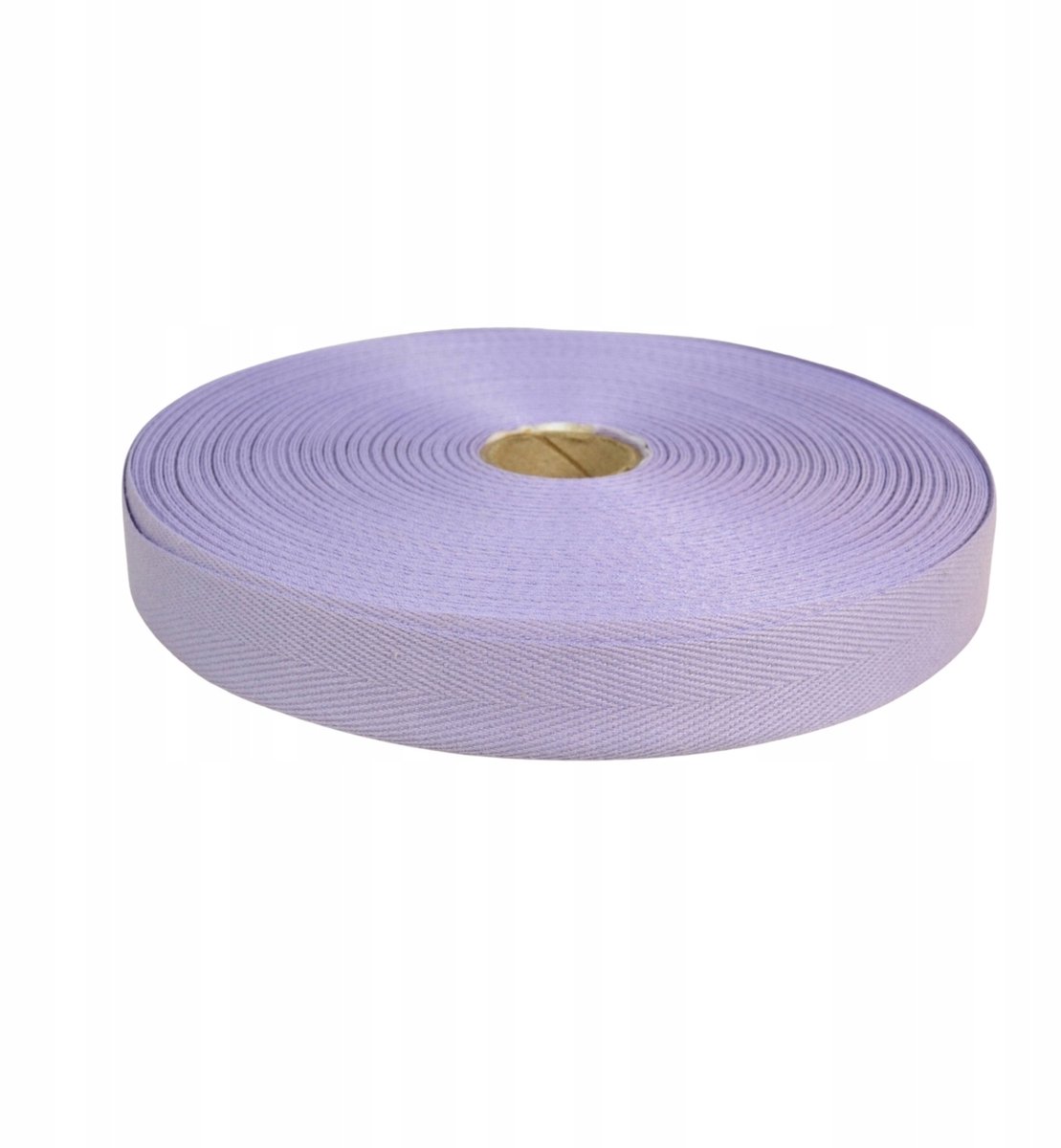 Ariadna Visgraat Band 25mm Katoen Polyester - 50m Rol - Paars