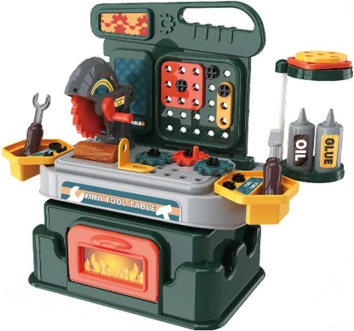   gereedschapset - bouwspeelgoed - 46 delig -