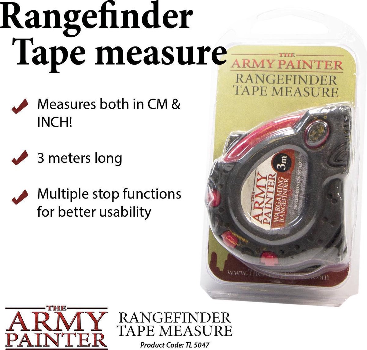 Rangefinder Tape Measure (The Army Painter)