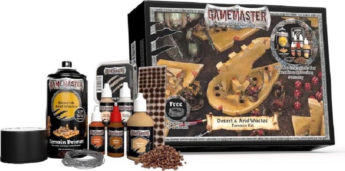 The   Gamemaster: Desert & Arid Wastes Terrain Kit