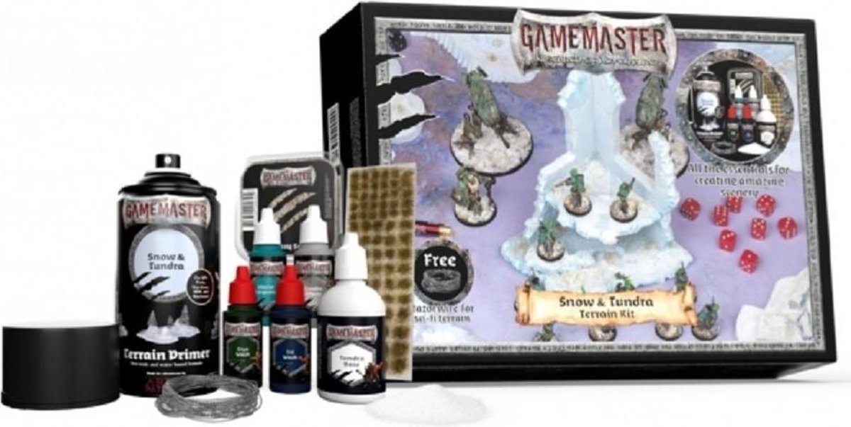 The   Gamemaster: Snow & Tundra Terrain Kit