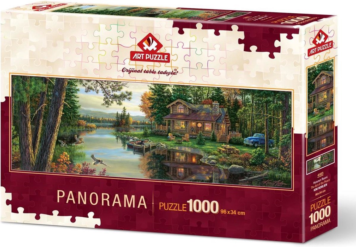 Art Puzzle legpuzzel Peace - 1000 stukjes kunst puzzel.