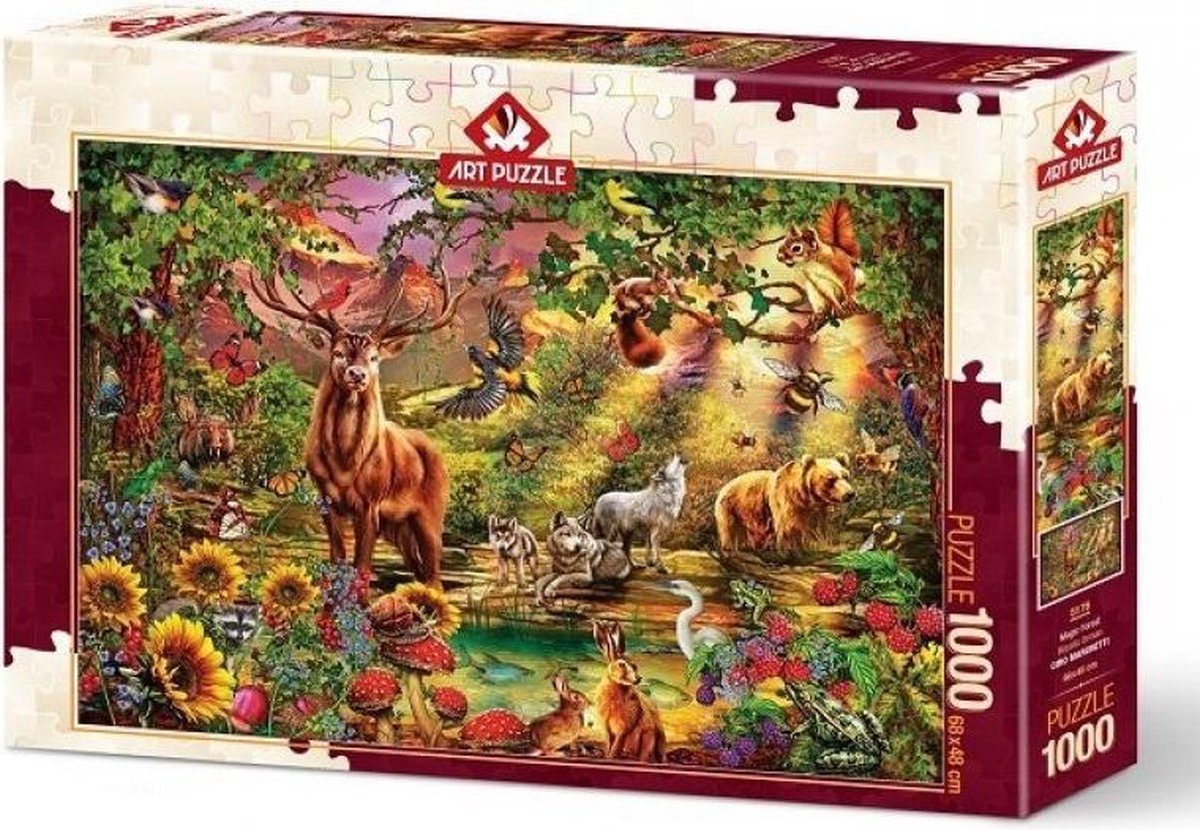 Magic Forest Puzzel 1000 Stukjes