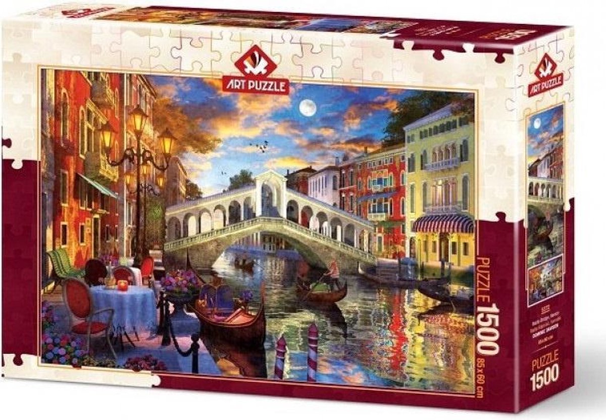 Rialto Bridge Venice Puzzel 1500 Stukjes