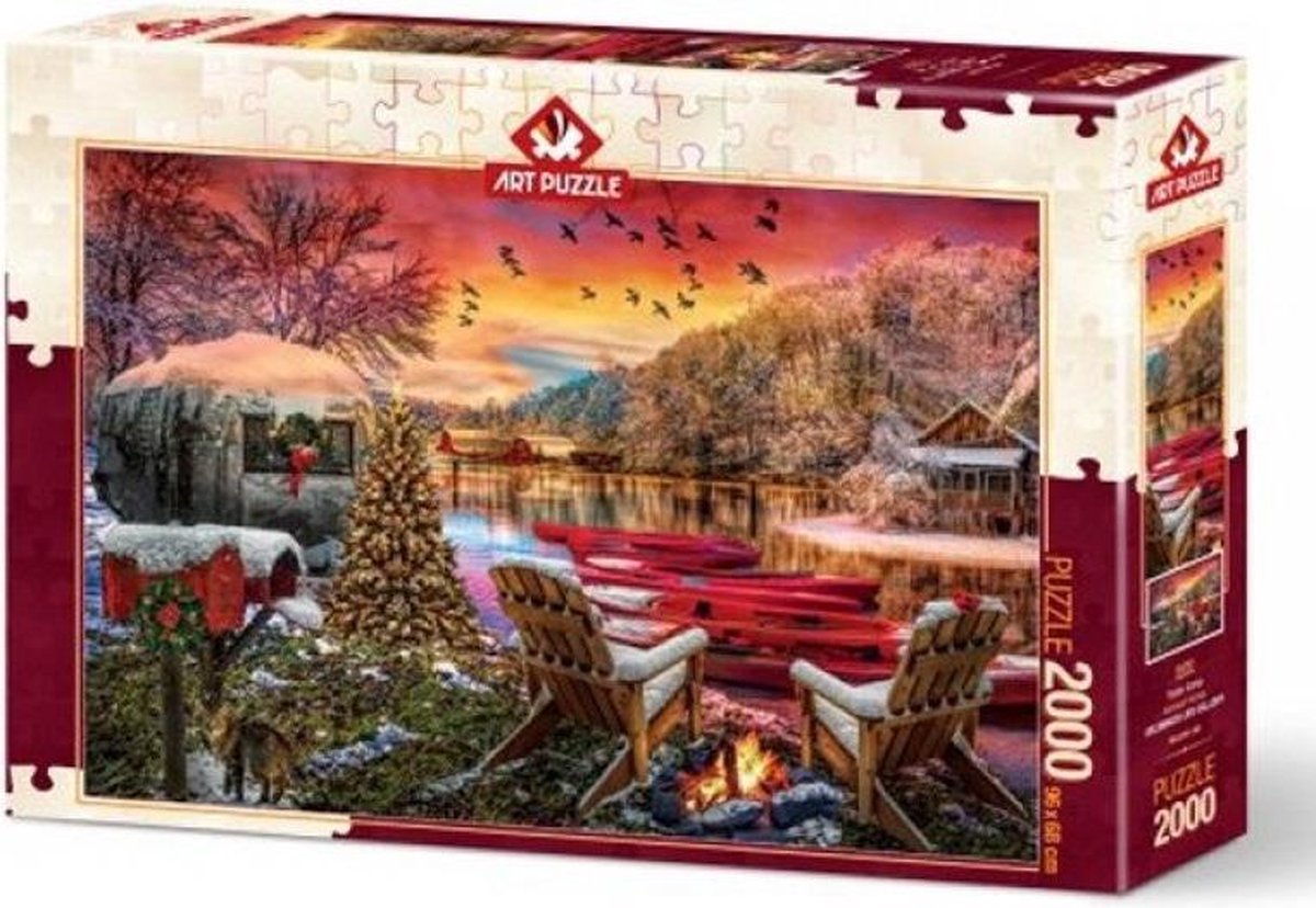 Trailer Camp Puzzel 2000 Stukjes