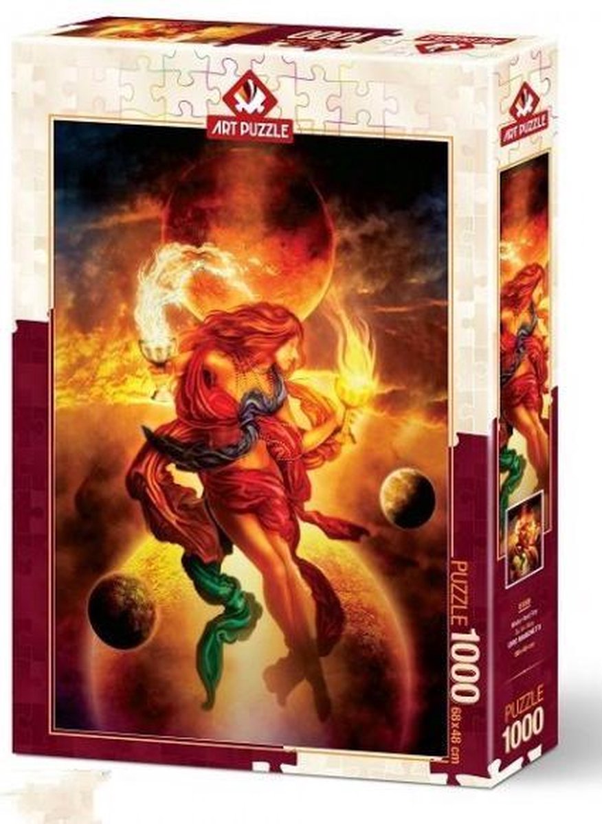 Water and fire puzzel, 1000 stukjes