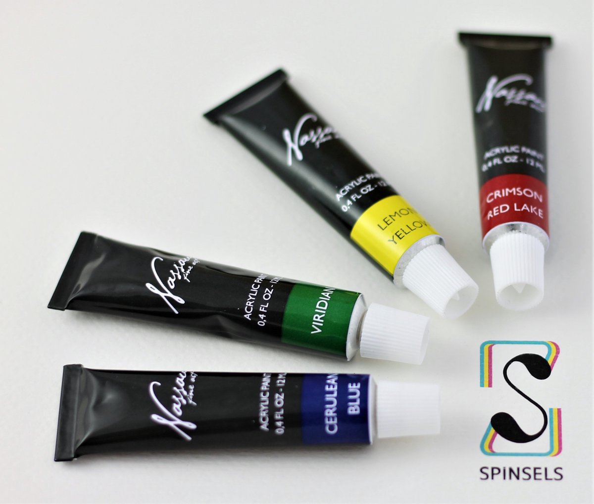 Acrylverf Nassau Art set met 8 kleuren