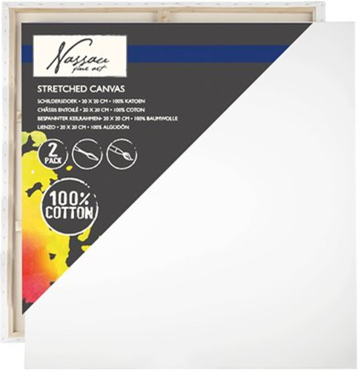 Art Sensations Nassau Fine Art canvas, 30cm x 30cm x 17mm