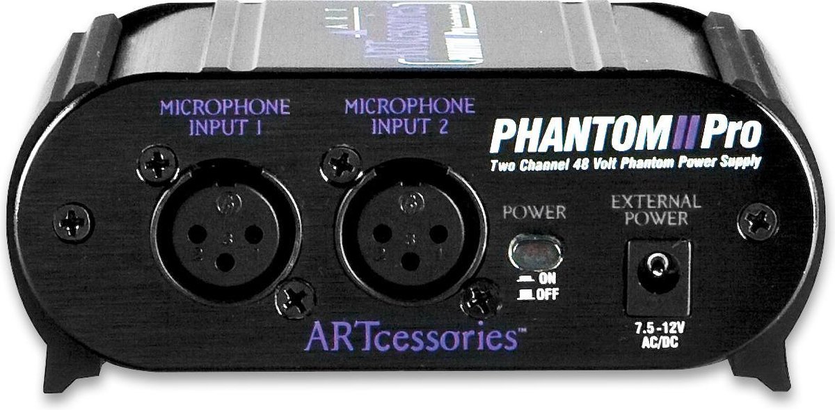 ART Phantom II Pro Phantomvoeding batterij/voeding - Fantoomvoedingsadapter
