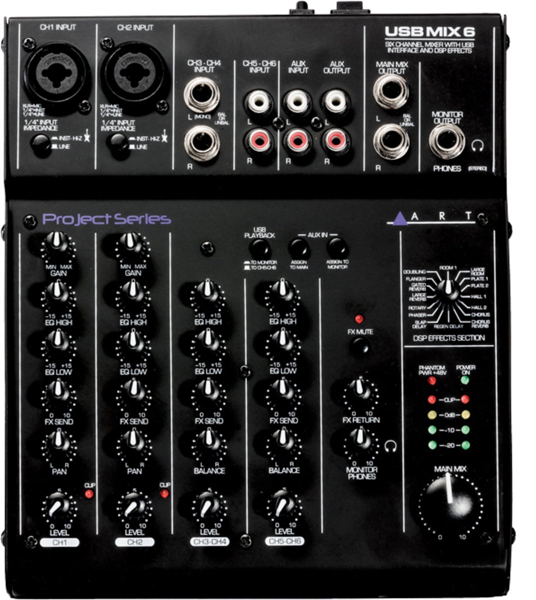 ART USBMix6 - USB-mixer