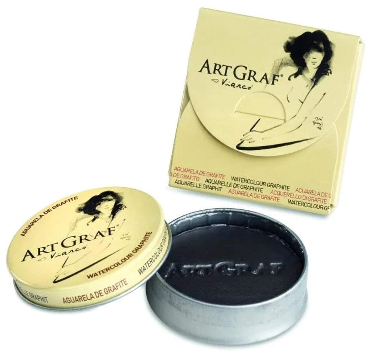 ArtGraf Grafiet Aquarel 20 gram in blik