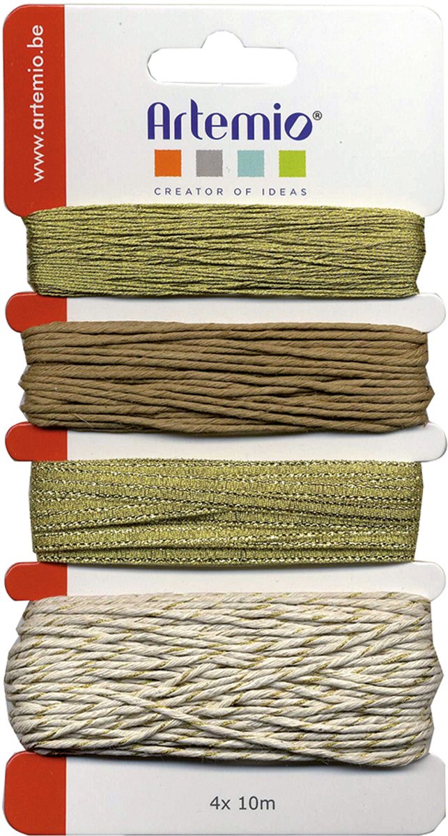 4x10 m gouden touw -  