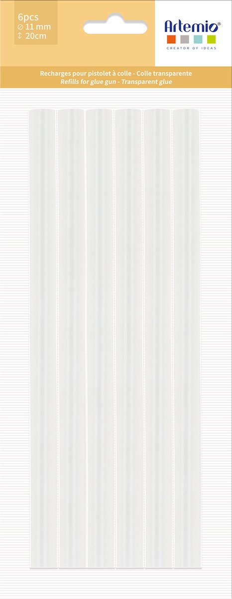 Artemio 6 lijmvullingen 11 mm