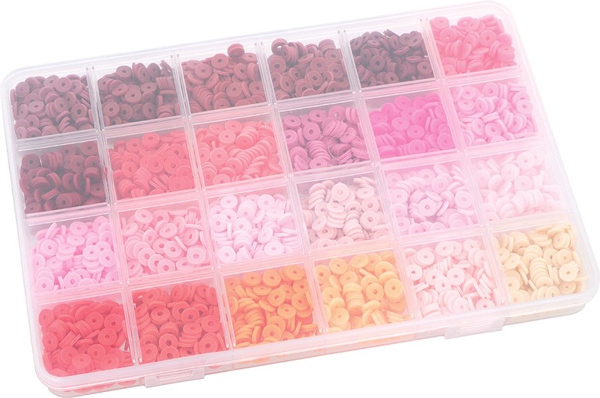 Doos Heishi parels 6 mm - Artemio